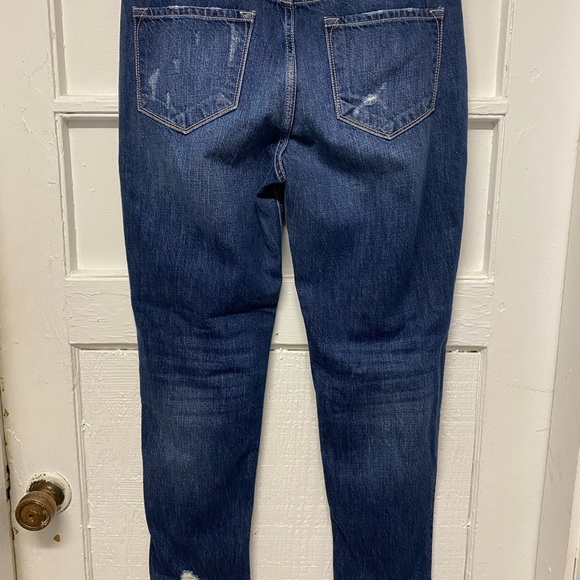 BRAND NEW KANCAN WOMEN'S RELAXED FIT BLUE JEANS, DISTRESSED, HIGH RISE,SIZE 9/28 - Picture 5 of 16